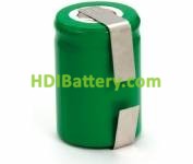 Batera recargable 1.2v 1600mah 4/5SC NI-MH 